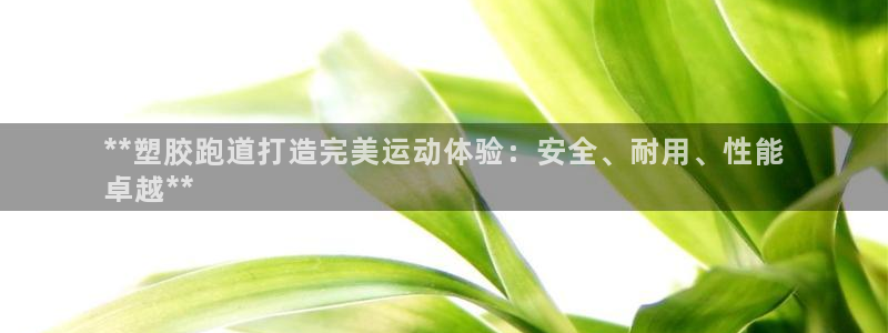 谈球吧体育app下载足球直播：**塑胶跑道打造完美运动体验：安全、耐用、性能
卓越**