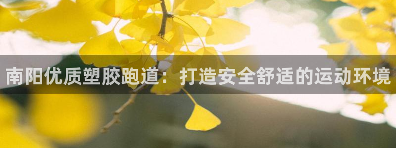 谈球吧靠谱吗：南阳优质塑胶跑道：打造安全舒适的运动环