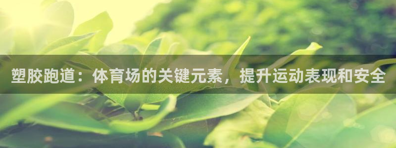 谈球吧的聊天软件叫什么来着：塑胶跑道：体育场的关键元素，提升运动表现和安全