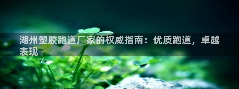 谈球吧app赛事分析在哪里看到：湖州塑胶跑道厂家的权威指南：优质跑道，卓越
表现
