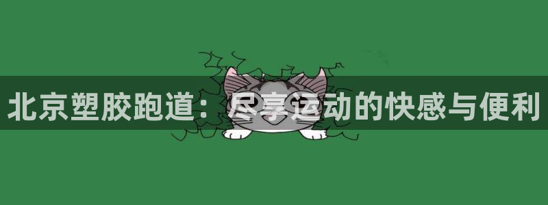 谈球吧体育app下载足球比赛视频：北京塑胶跑道：尽享运动的快感与便利