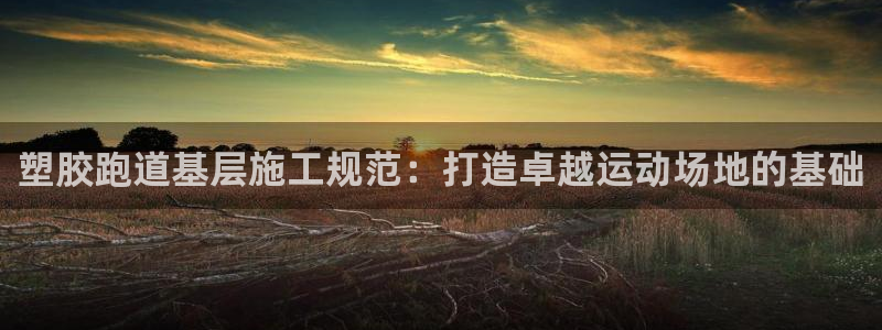 谈球吧(中国)官方网站：塑胶跑道基层施工规范：打造卓