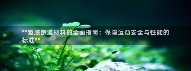 谈球吧app体育：**塑胶跑道材料的全面指南：保障运