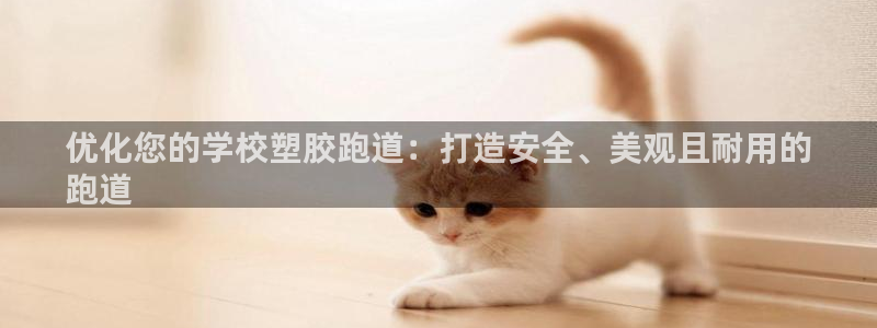 谈球吧体育赛事入口：优化您的学校塑胶跑道：打造安全、美观且耐用的
跑道