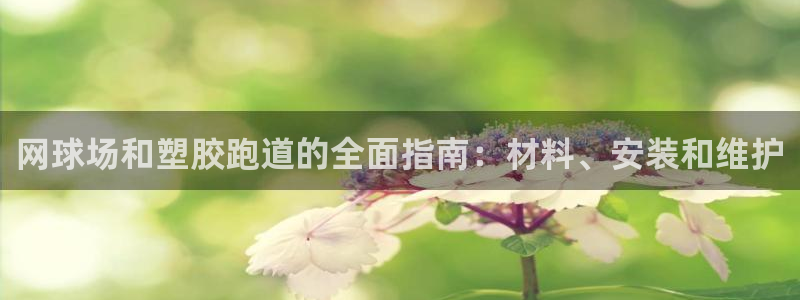谈球吧娱乐app下载官网苹果手机：网球场和塑胶跑道的