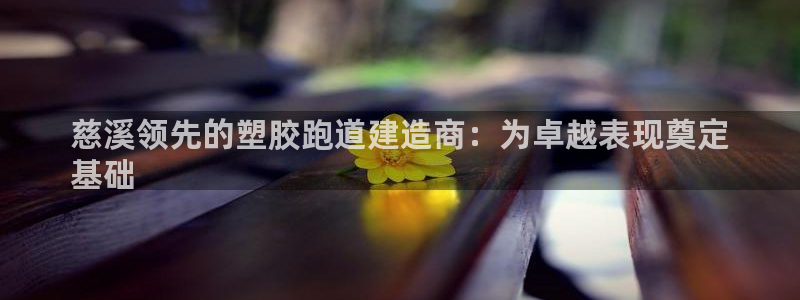 谈球吧体育app下载中心在哪：慈溪领先的塑胶跑道建造